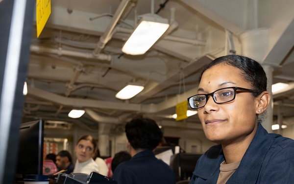 USS George H.W. Bush Conducts Operations