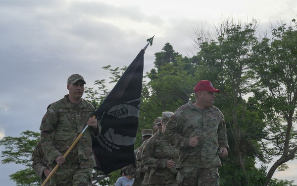 Team Andersen kick-off 24-hour POW/MIA memorial event