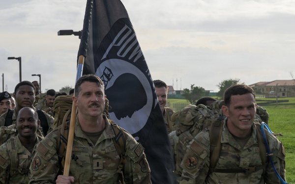 Team Andersen kick-off 24-hour POW/MIA memorial event