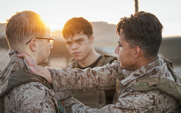 U.S. Marines Conduct a MCMAP Course in the CENTCOM AOR
