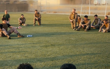 U.S. Marines Conduct a MCMAP Course in the CENTCOM AOR