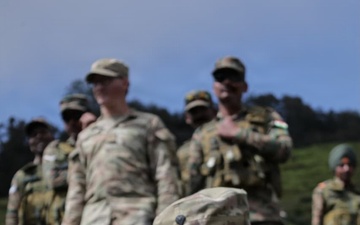 U.S., Indian Army Soldiers train together on counterterrorism operations during Yudh Abhyas 2026
