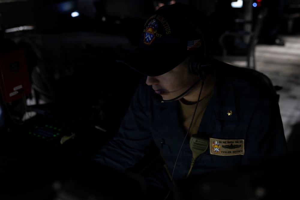 Atlantic Thunder Rehearsal on DDG 117