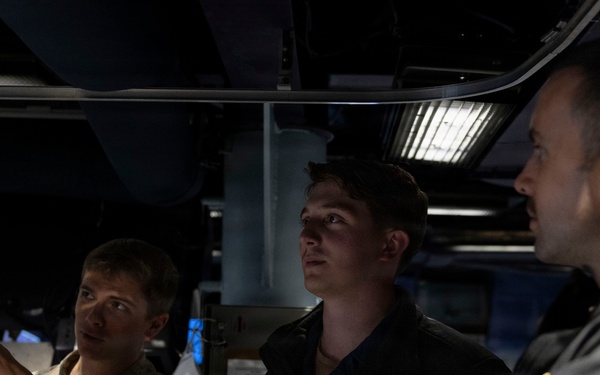 Atlantic Thunder Rehearsal on DDG 117