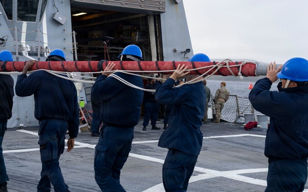 DDG 117 Departs from Scotland