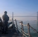 USS Oscar Austins transits the Suez Canal