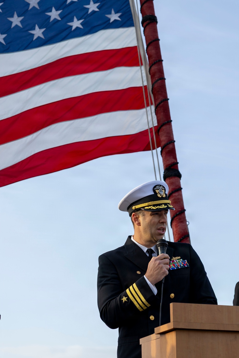9/11 Memorial Service aboard DDG 117