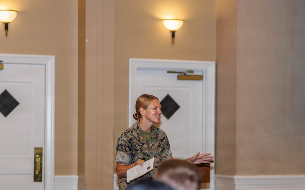 Marine Corps Base Quantico hosts Welcome Aboard Brief