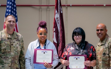 BACH Conducts Commanders Monthly Awards Ceremony