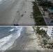 Pre- and Post-Storm Imagery Captures Hurricane Ian Beach Erosion Near Sandy Beach Resort