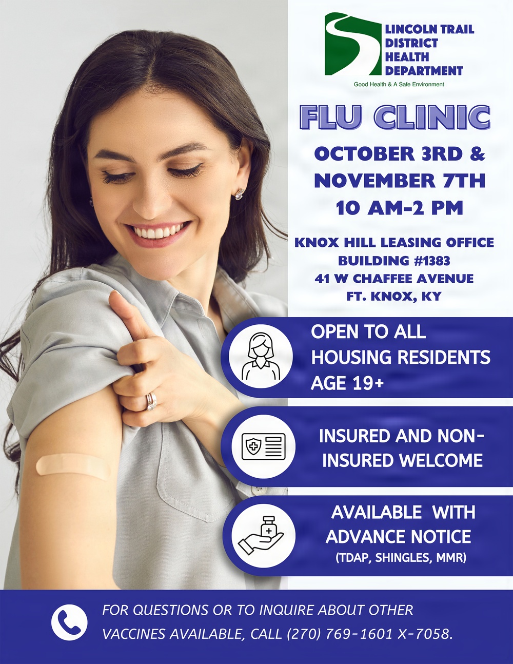 FY27 flu vaccine season schedule announced