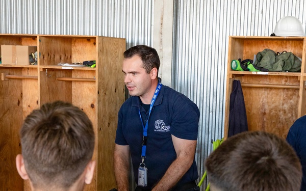 KFOR RC-E hosts Public Safety Day for local students at Camp Bondsteel