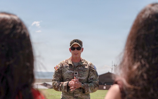 KFOR RC-E hosts Public Safety Day for local students at Camp Bondsteel
