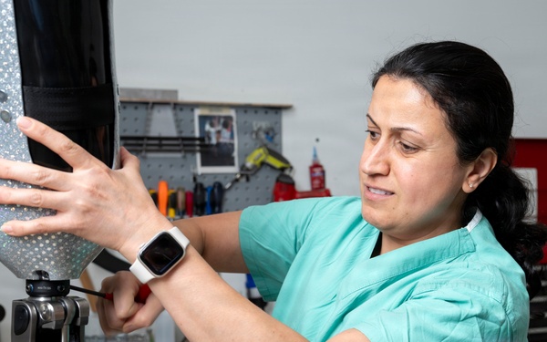 Finding Her Stride: Injured Airman Channels Grit, Military Medicine to Return to Duty