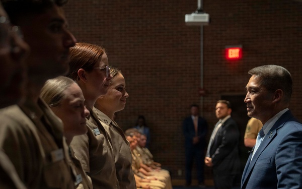 Acting Secretary of the Navy Visits Navy Personnel Command