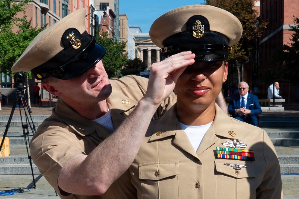 NCR Chief Petty Officer Pinning Ceremony