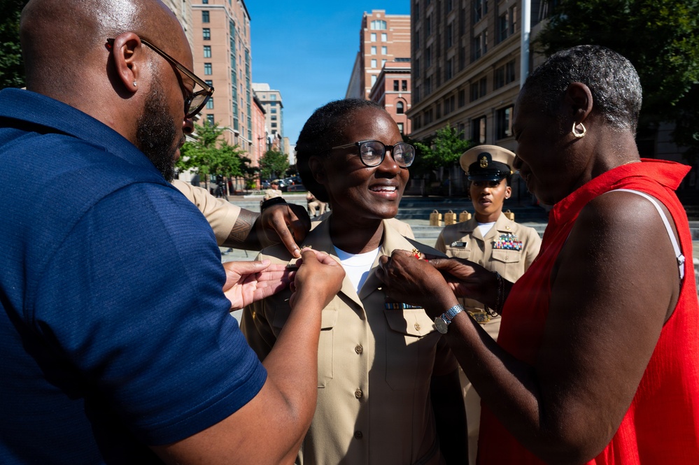 NCR Chief Petty Officer Pinning Ceremony