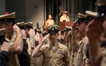 COMSUBGRU 9 and Trident Training Facility-Bangor Chiefs Pinning