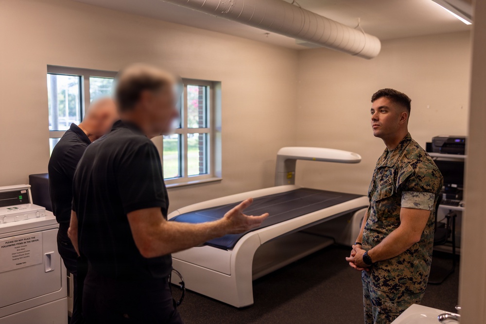 Dutch Marines visit 2nd Marine Logistic Group’s Human Performance Center