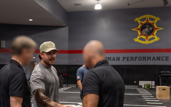 Dutch Marines visit 2nd Marine Logistic Group’s Human Performance Center