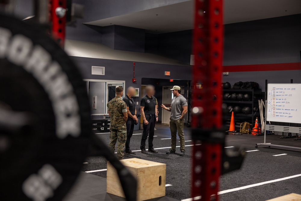Dutch Marines visit 2nd Marine Logistic Group’s Human Performance Center