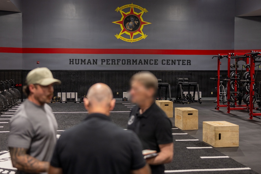 Dutch Marines visit 2nd Marine Logistic Group’s Human Performance Center