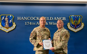 Zimmerman Promoted to Chief Master Sergeant