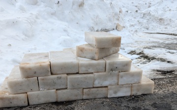 CRREL demonstrates compressed snow blocks’ potential for extreme cold construction