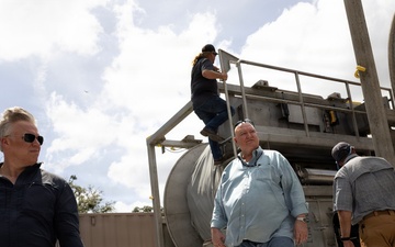Blount Island team tests new Navy option for moving fuel ashore
