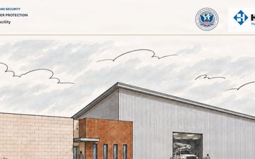 U.S. Border Patrol Garage Rendering