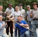 Group pic of archeological team at the U.S. Army Garrison at West Point