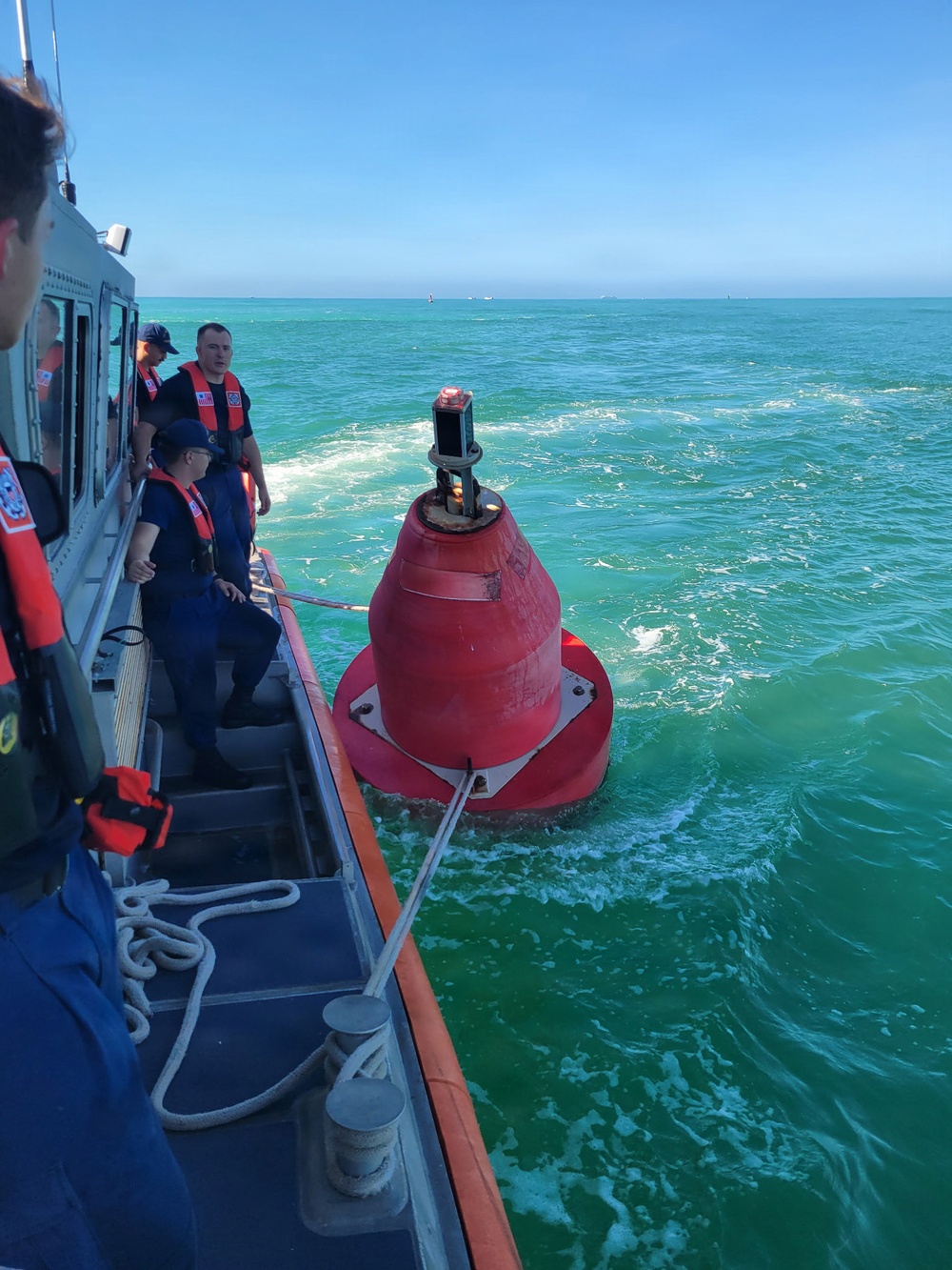 Coast Guard conducts restoration to ATON after Hurricane Lowell