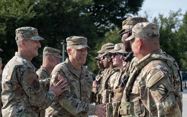 U.S. Army Senior Leaders Visit JTF-DC
