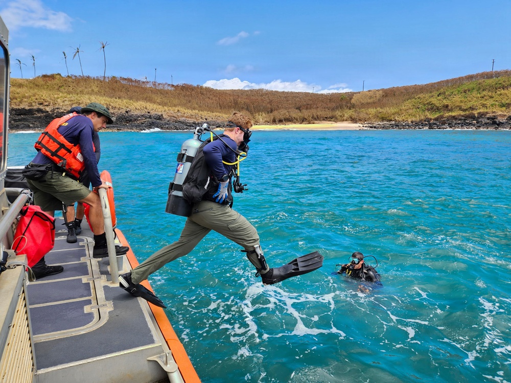 Coast Guard conducts restoration to ATON after Hurricane Lowell
