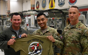 Weasel of the Week: Senior Airman Jordan Searcy-Hosea, 20th Component Maintenance Squadron Avionics