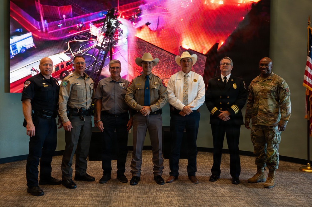TLCA honors first responder