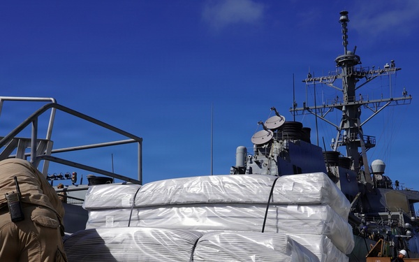 Guided-Missile Destroyer USS Paul Hamilton (DDG 60) Receives Next Generation Mattresses