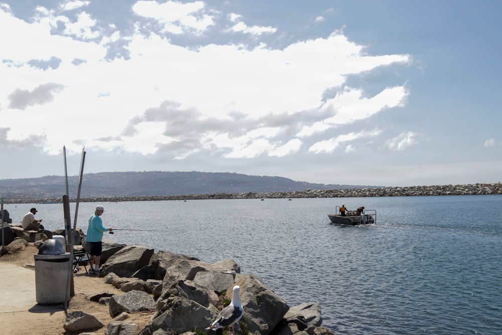 King Harbor breakwater
