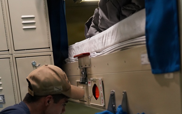 Guided-Missile Destroyer USS Paul Hamilton (DDG 60) Receives Next Generation Mattresses