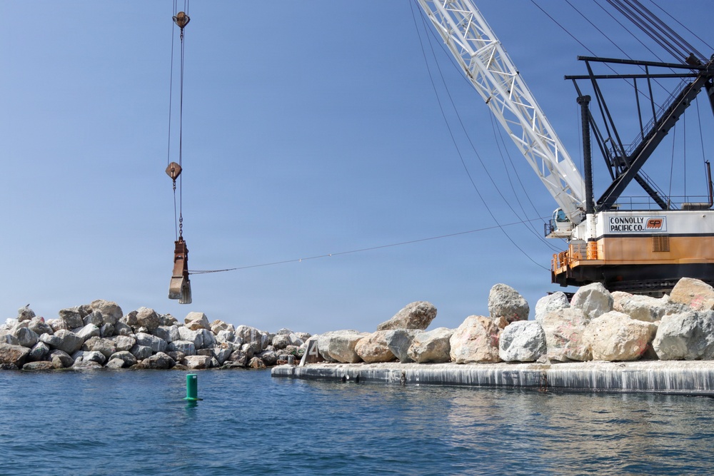 King Harbor breakwater