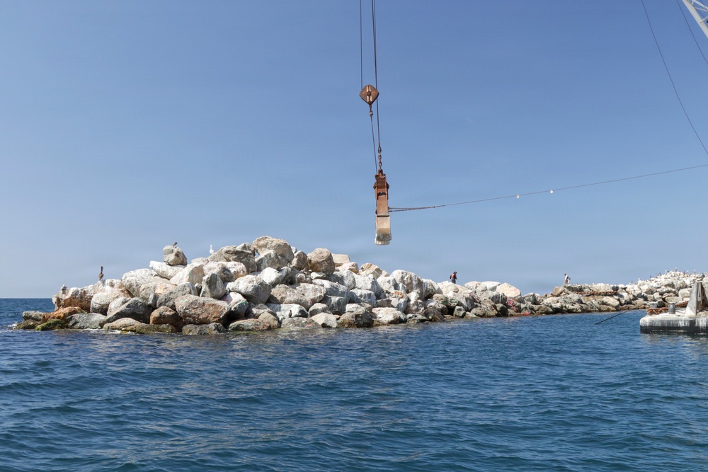 King Harbor breakwater