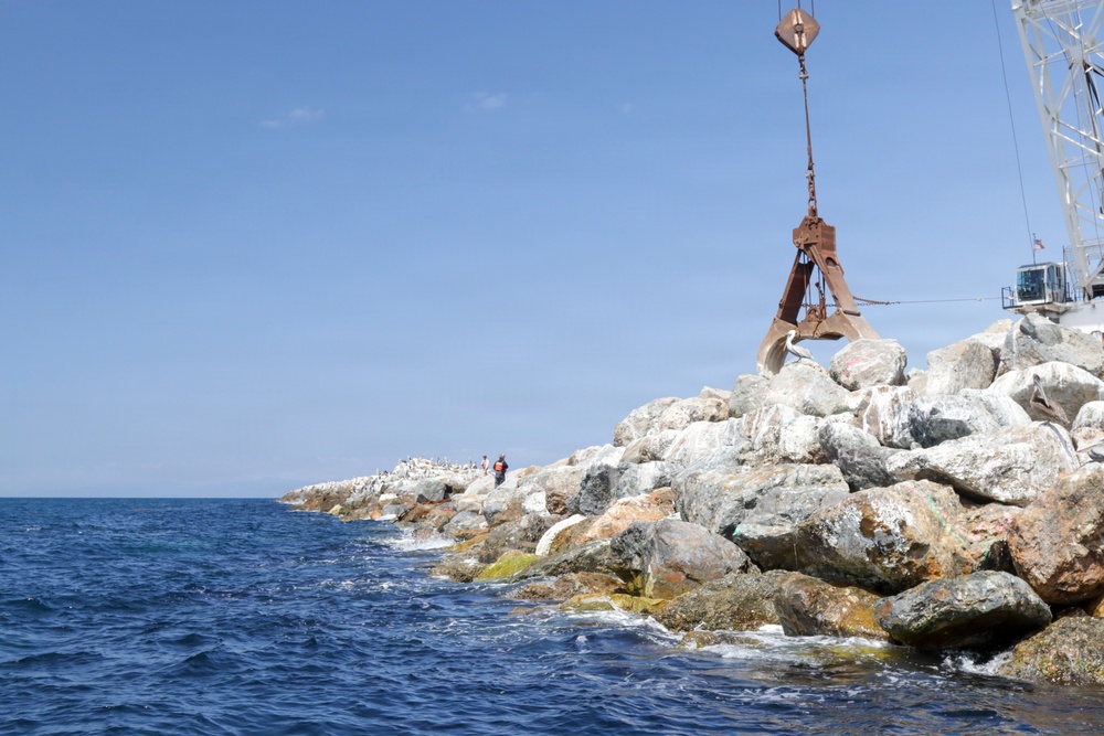 King Harbor breakwater