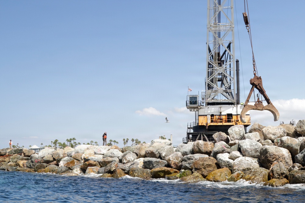 King Harbor breakwater