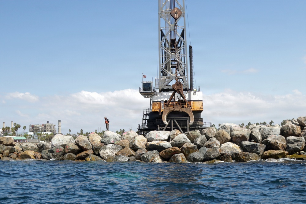 King Harbor breakwater