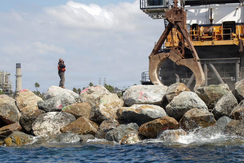 King Harbor breakwater