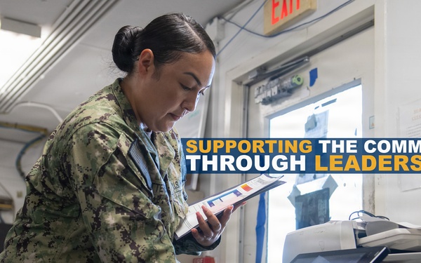 USS John C. Stennis (CVN 74) recognizes YNSN Patterson