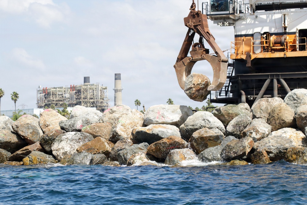King Harbor breakwater