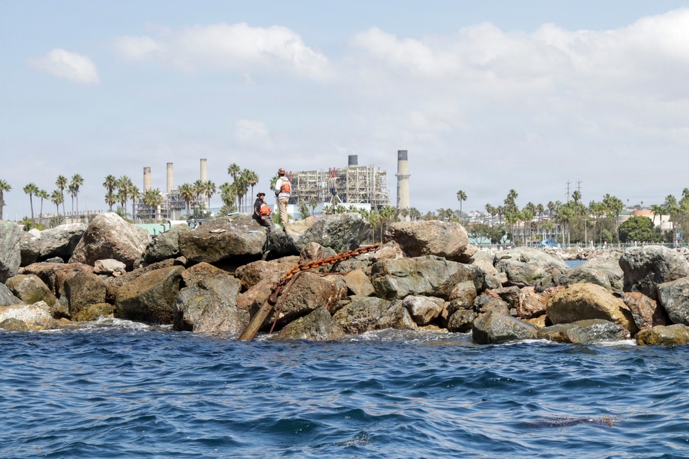 King Harbor breakwater