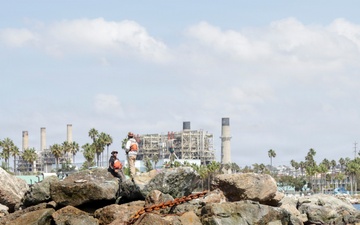 King Harbor breakwater