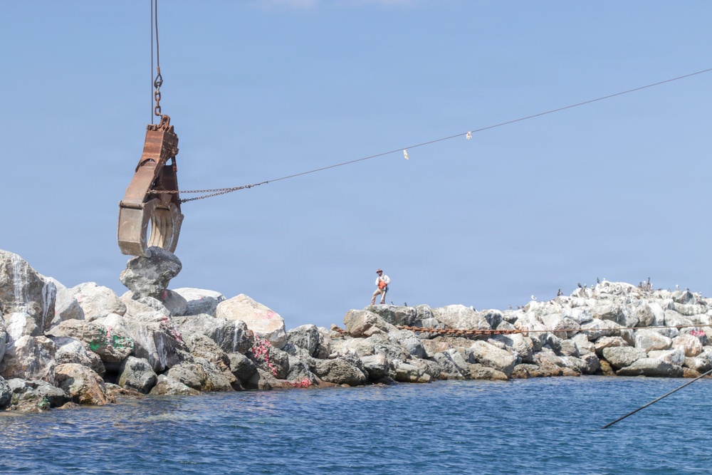 King Harbor breakwater